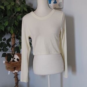 PINK Victoria's Secret Ribbed Longsleeve L